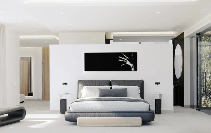 Newly built luxury villa with sea views in Cala Vinyes — photo 10