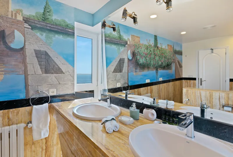 Vacation rental: Designer villa for rent by weeks in Cas Català — photo 12