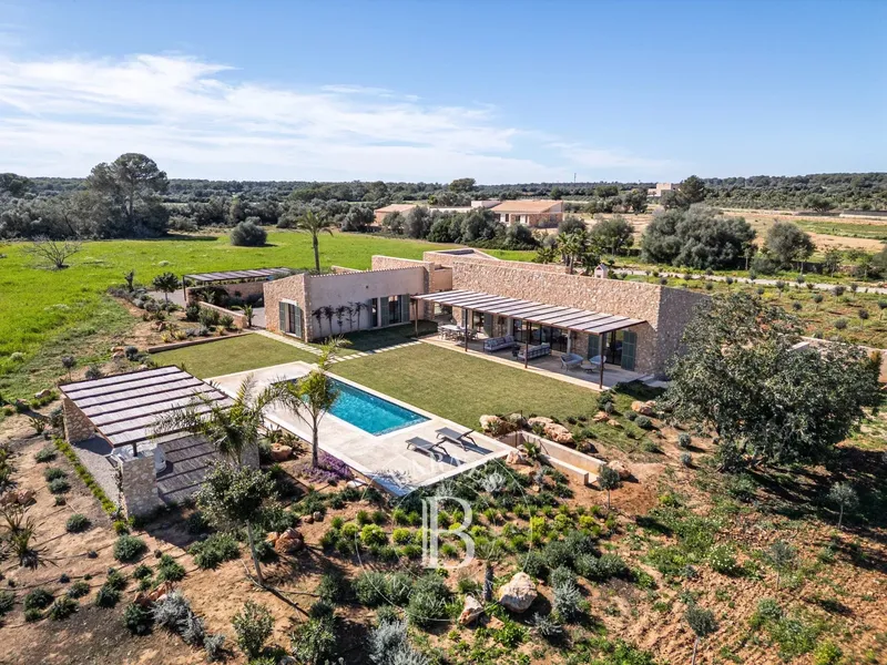 Contemporary Finca with Private Pool and Panoramic Countryside Views in Sa Vinyola — photo 1