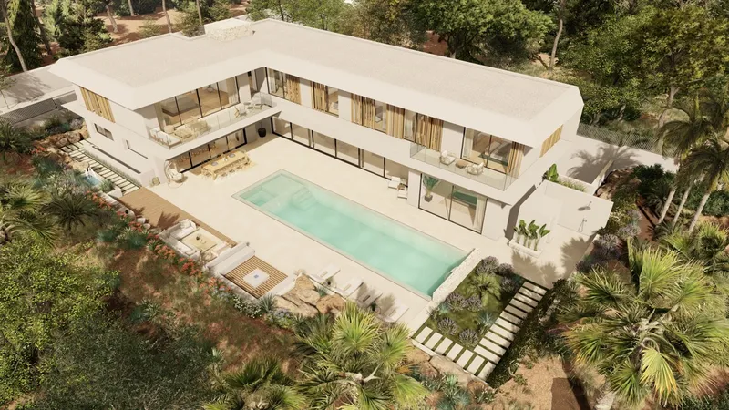 Exclusive newly built villa with spa & indoor pool in Santa Ponsa — photo 2