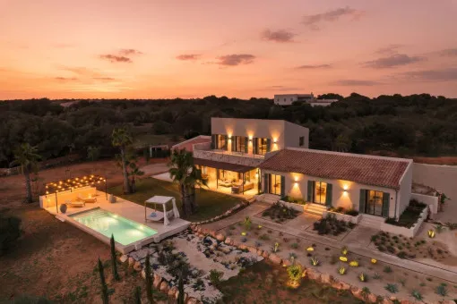 Ses Salines: Exclusive New-Build Luxury Finca in a Privileged Natural Setting with Pool and Absolute Privacy near Ses Salines and Es Trenc Beach — photo 1