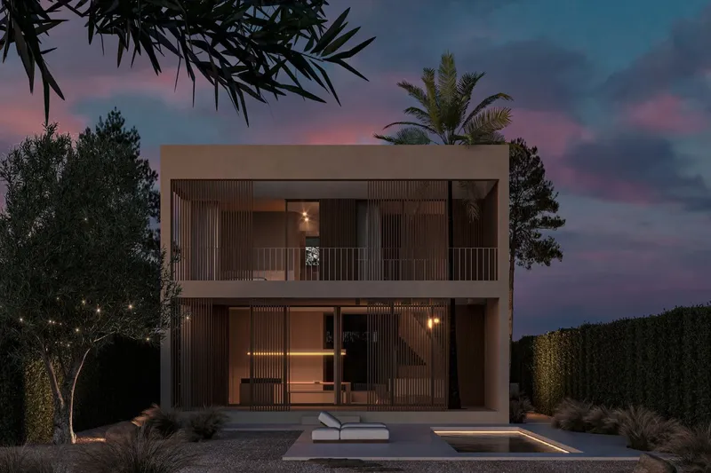 Exclusive new-build villa with pool near the sea in Cala Santanyi — photo 11