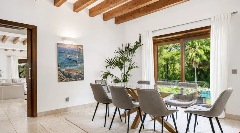 Grand Mediterranean estate with private sauna and outdoor kitchen in Santa Ponsa — photo 5