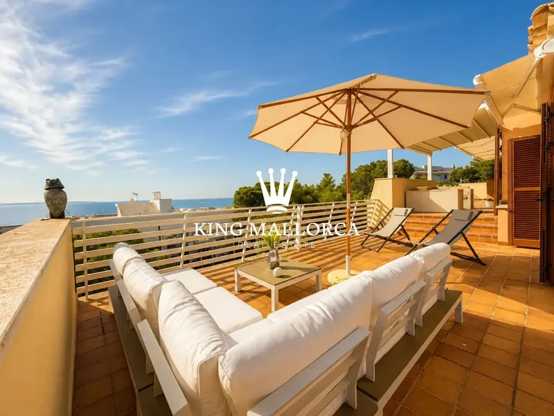 Penthouse in Magaluf with sea-view terrace, 3 bedrooms 2 bathrooms, garage. Palma de Mallorca — photo 2