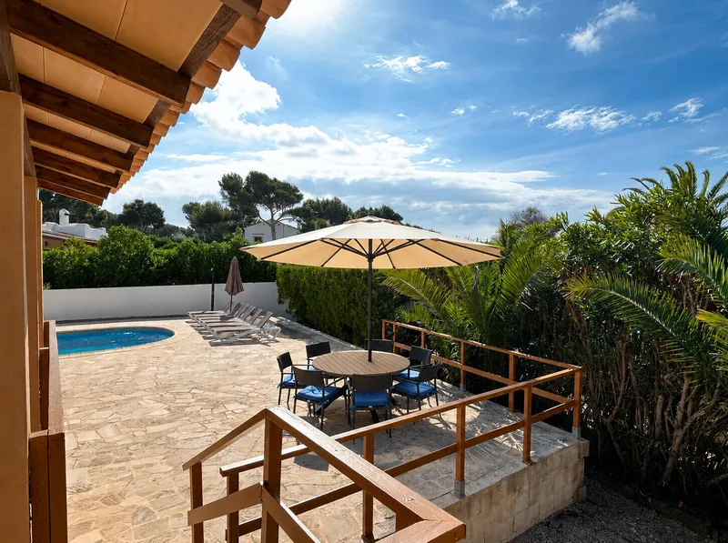 Detached house with sea views and holiday rental licence in Cala Pi — photo 8