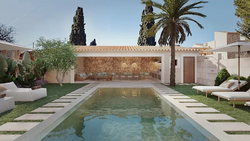 Townhouse in Santanyí - with saltwater pool, roof terrace and elevator — photo 2