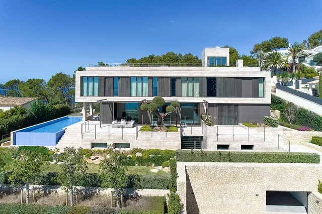 Modern villa with panoramic sea views for sale in Port d'Andratx, southwest Mallorca — photo 2