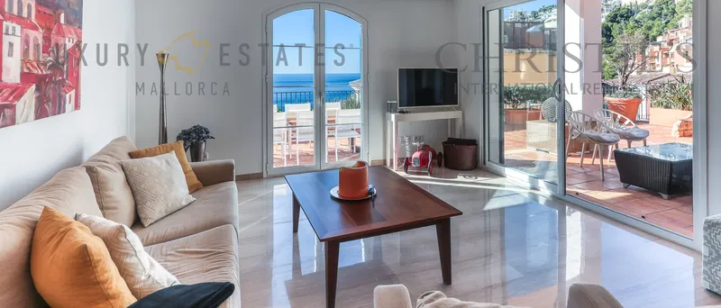 Mediterranean apartment in Port Andratx with sea views in exclusive complex — photo 1
