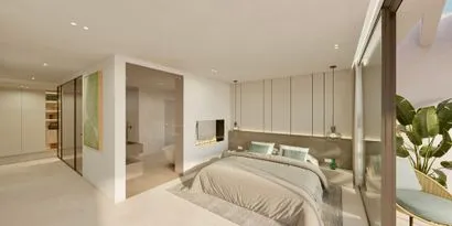 Luxury villa in Camp de Mar with sea and mountain views — photo 7