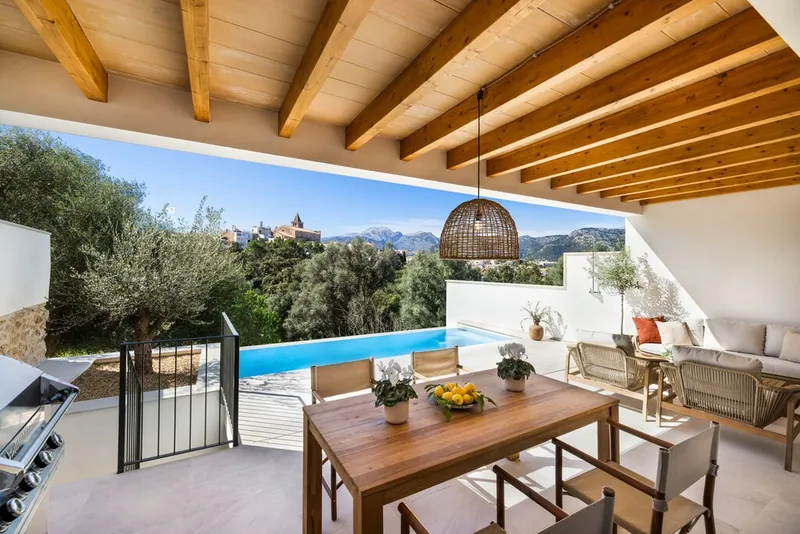 Full of character house for sale in Campanet with private pool and mountain view — photo 10