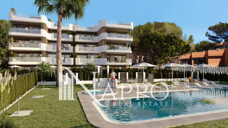Nappo Real Estate is pleased to present this exclusive new-build apartment with private terrace, located in Cala Lliteres, in — photo 2