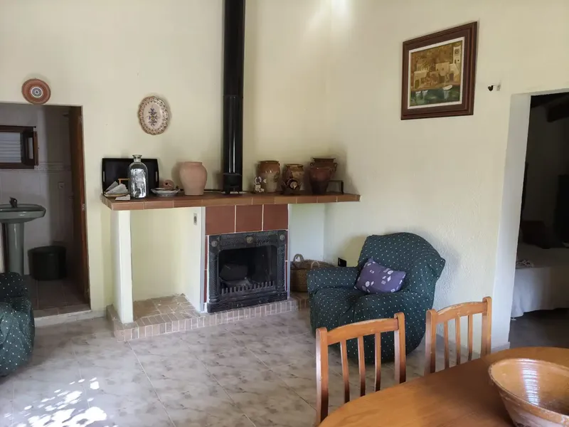 Beautiful finca in Sa Pobla, with 3300 m2, and house of 56 m2, with 1 bedroom, bathroom, living-dining room with fireplace, and kitchen, no electricity, works — photo 5