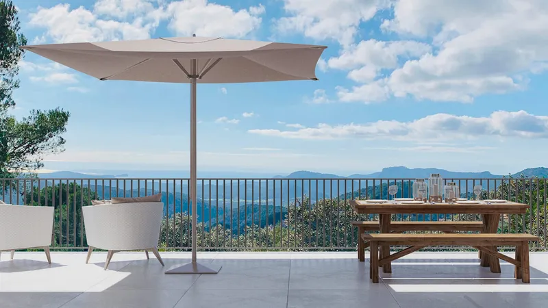 Project! Villa with pool and panoramic sea views in the village of Galilea in the Tramuntana Mountains — photo 2
