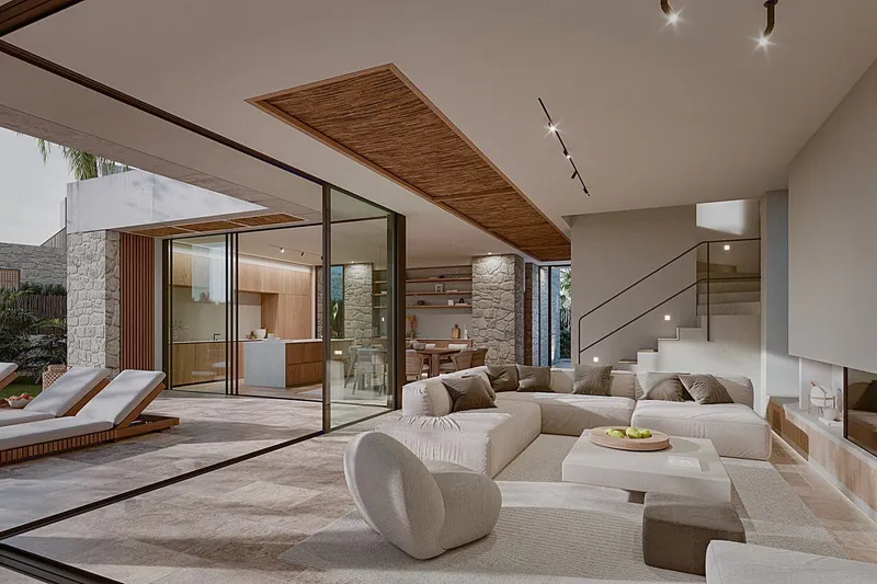 Newly built villa in Cala Llombards - with light-flooded rooms in the coastal town — photo 4