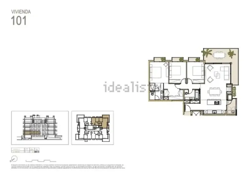 Exclusive new build apartment in Palma, Son Dameto 3 bedrooms, 2 bathrooms, garage, terrace and communal pool — photo 12