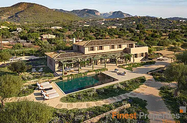 New build villa in finca style in Santa Maria for sale — photo 1