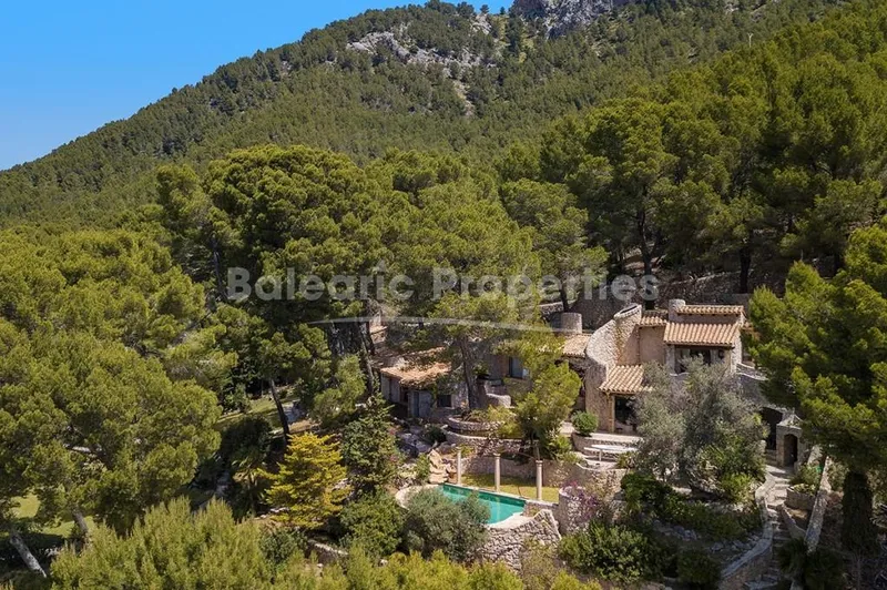 Sea view stone villa with extension license for sale in Formentor, Mallorca — photo 2
