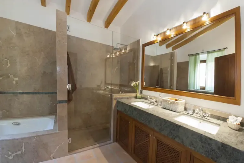 Charming natural stone finca with impressive sea views in a privileged location in Cala Deya — photo 5