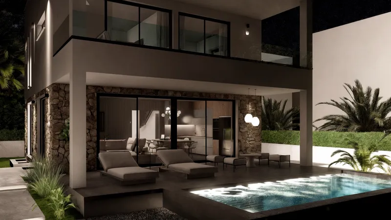 Semi-detached villa in a sought-after location in Sa Rapita — photo 11
