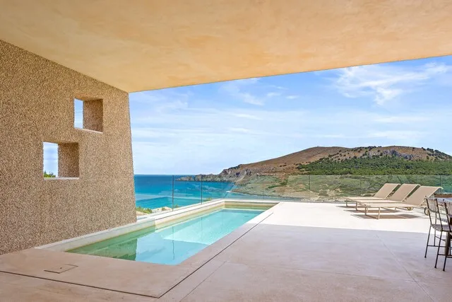 Stunning Mediterranean villa with panoramic sea views for sale in Cala Mesquida, Northeast Mallorca — photo 1