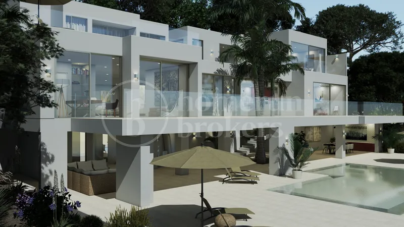 Villa Bleue - Modern front line villa with private sea access — photo 3