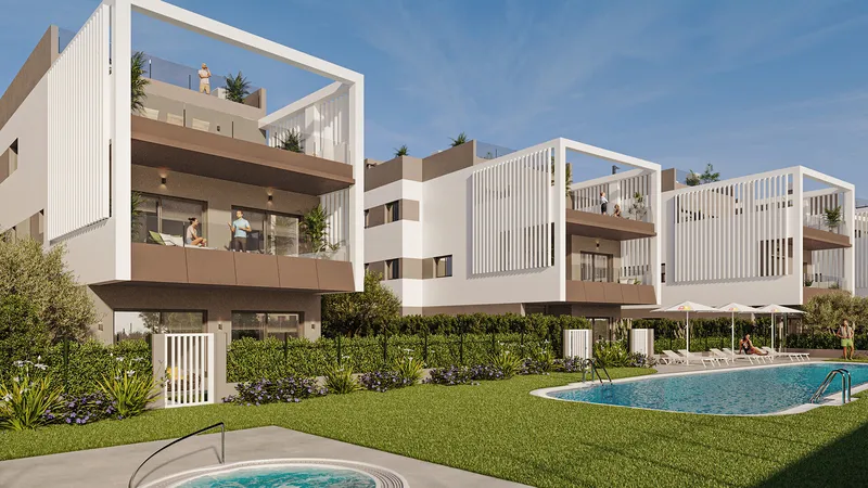 Fantastic new-build flat near the beach, Colonia Sant Jordi — photo 8