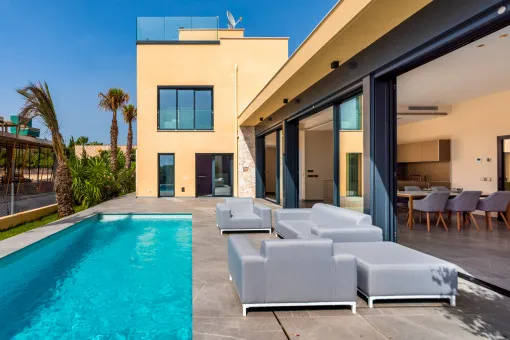 Sa Rapita, modern and luxurious villa in Sa Ràpita with 2 pools — photo 4