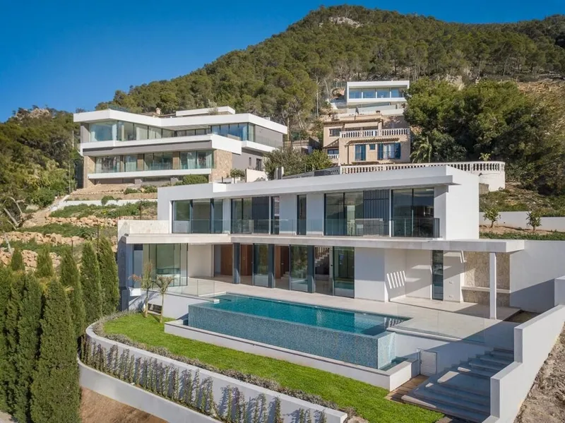 Modern villa with ocean views in Port Andratx-Cala Llamp in Port… — photo 6