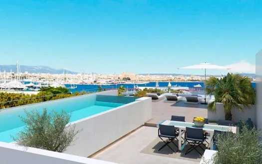 Superb and luxurious new apartment development, front-line to the sea with spectacular views and located on the Paseo, close to the main port, Club de Mar. — photo 1