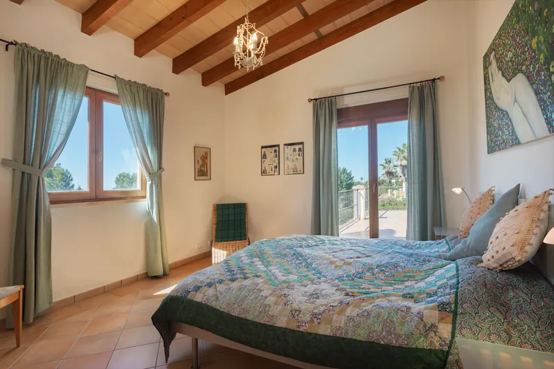 Villa in Santa Ponsa - partial sea view from the terrace — photo 9