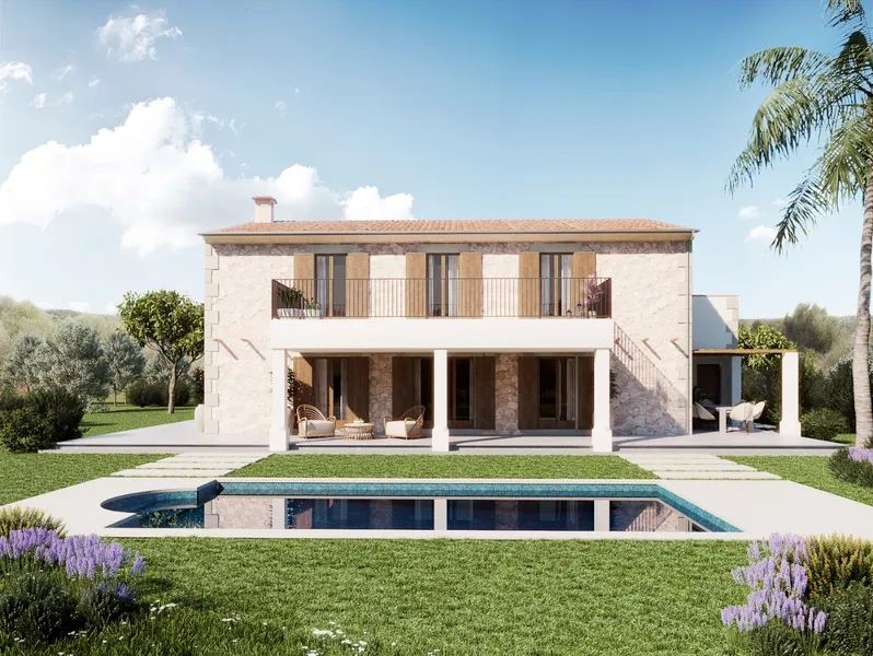 V692 – Newly built finca in a quiet location in Santanyí — photo 2
