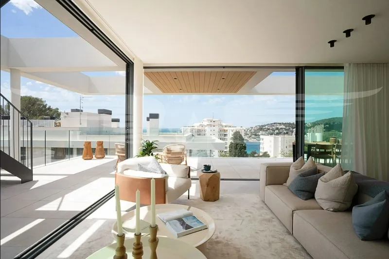 Cala Mayor I Sea view penthouse with 4 bedrooms — photo 4