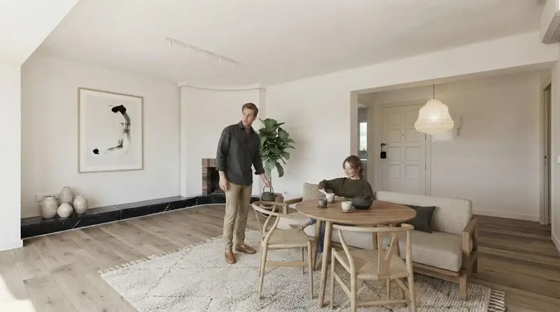 Spacious renovated flat of 124 m2 built, located in Son Espanyolet, one of the quietest, most consolidated and sought-after residential areas — photo 5