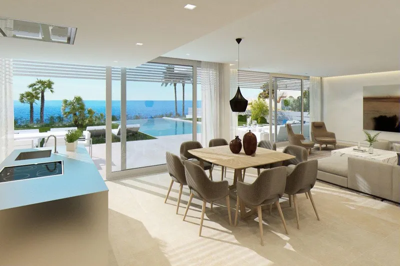 Contemporary style villa in first sea line El Toro — photo 6