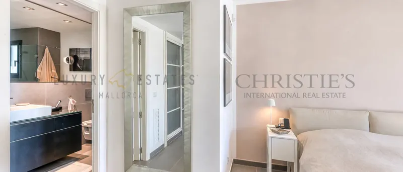 Modern sea view apartment in Port Andratx with terrace and garden — photo 10