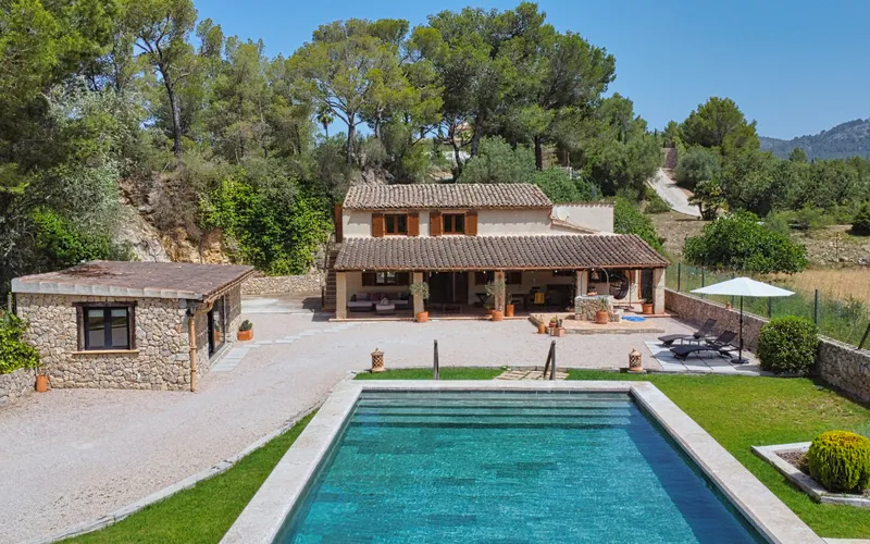 Beautiful finca with pool and guest apartment on an idyllic plot near Calvia — photo 5