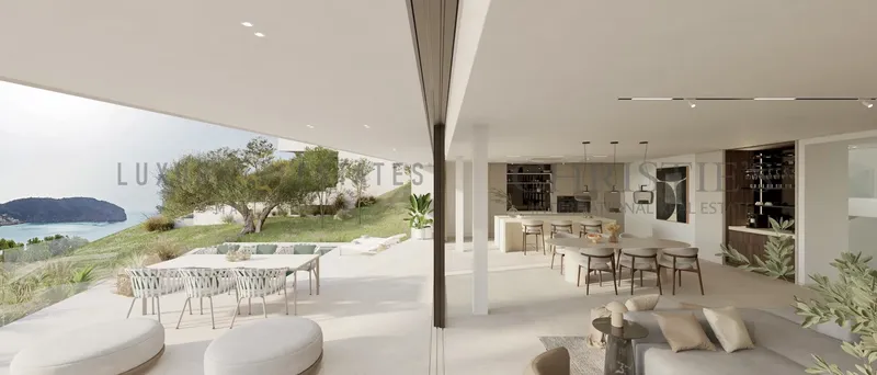 Luxurious new build villa in Camp de Mar with sea views and pool — photo 1