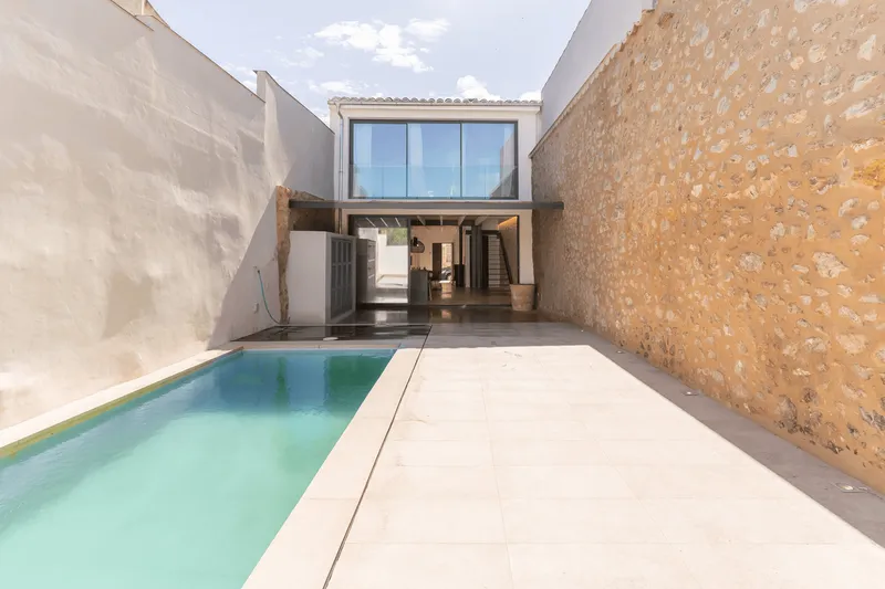 Terraced house with pool in Maria de la Salut — photo 1