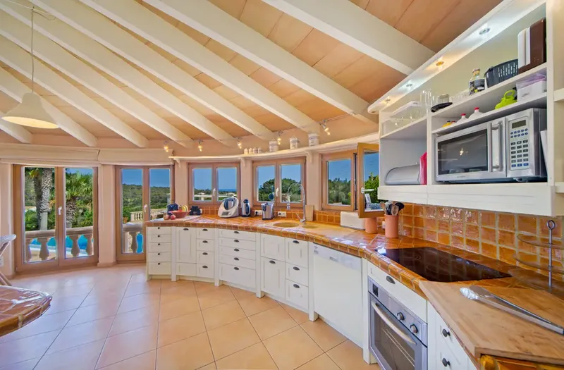 Beautiful finca with panoramic views near S'Horta on Mallorca — photo 4
