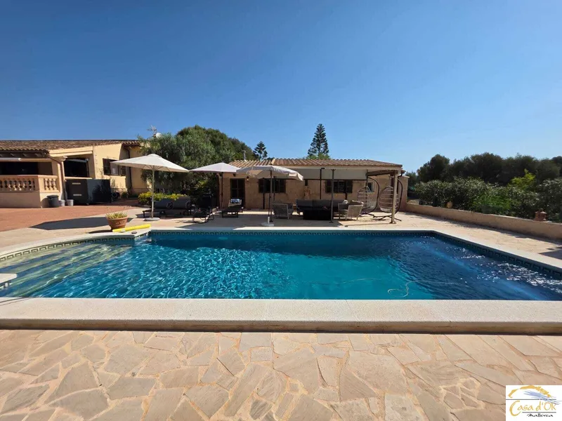 Mallorcan finca with pool, guesthouse and Mediterranean garden in S’Illot — photo 3
