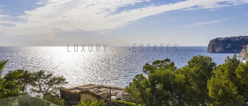 Modern new built villa with panoramic sea views in Port Andratx in the southwest of Mallorca — photo 12