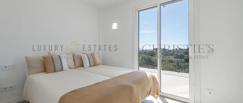 New build villa in Sa Rapita in the south of Mallorca with partial sea views — photo 6