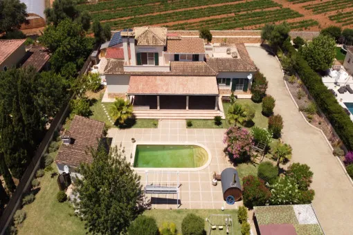 Marratxi, detached family villa in finca style with mountain views and sauna - for seasonal rent (6 months) — photo 5