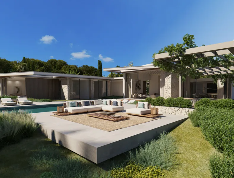 Newly built villa in exclusive location in Santa Ponsa - Pool (13690) — photo 2