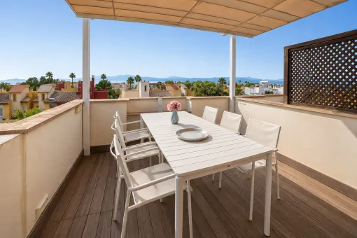 Son Veri Nou, rare semi-detached home in Son Veri Nou with garden, roof terrace and sea views — photo 3