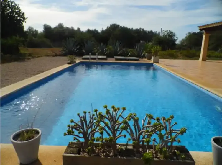 Large Andalusian-style estate on a hill near Es Llombards/Santanyí, with impressive panoramic views over Santanyí and the — photo 4
