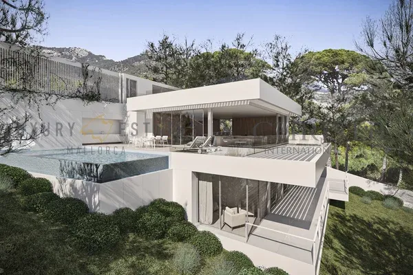 Building plot in Camp de Mar with planning permission for a modern villa — photo 2