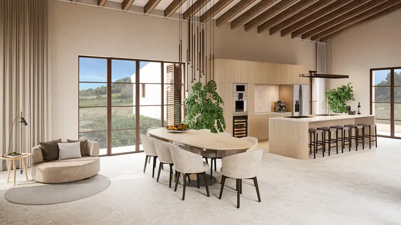 Located in the heart of the picturesque Mallorcan countryside, this exclusive newly built finca offers the perfect combination of luxury — photo 6