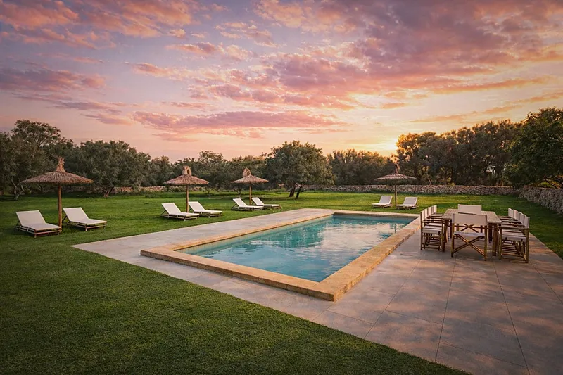 Historic estate in Llucmajor - with 27 hectares of private land and cypress avenue — photo 3