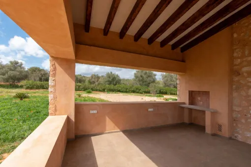 Campos: New-build finca with natural stone facade and pool in a quiet location between Campos and Es Trenc — photo 11